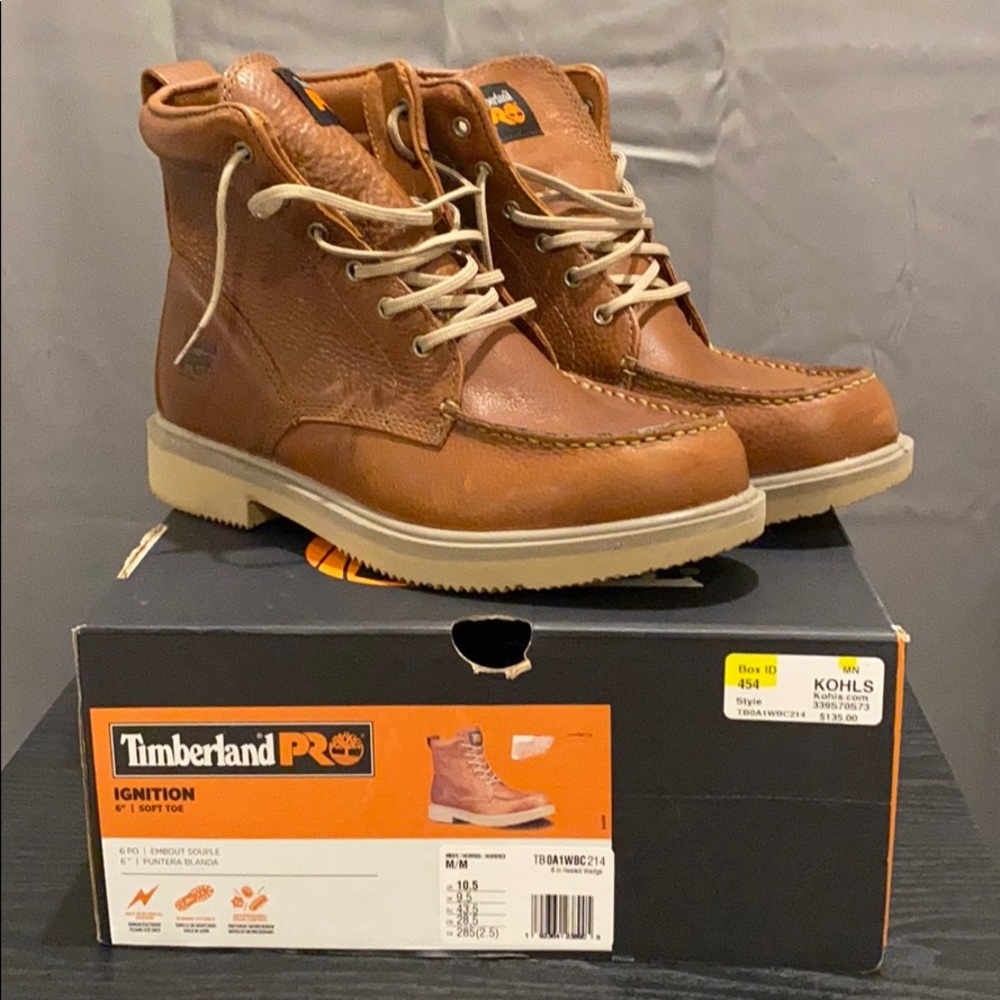 Timberland PRO Ignition soft toe work boots 10.5